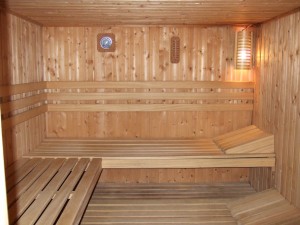 The large sauna